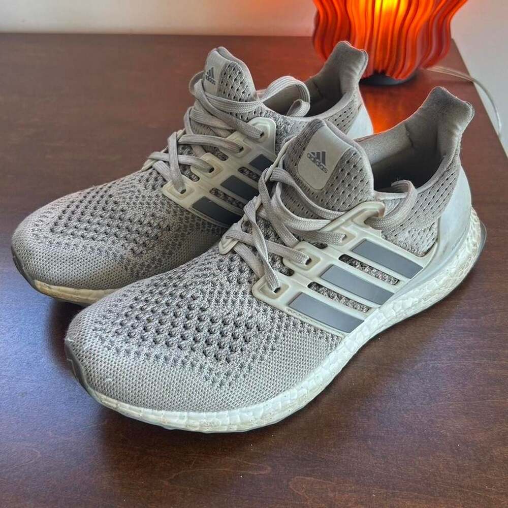 Adidas Ultra Boost Grey Running Shoes - Women's Size 6